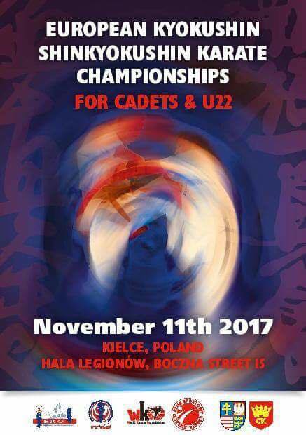 Mistrzostwa Europy Karate Shinkyokushin U16 i U22 w Kielcach