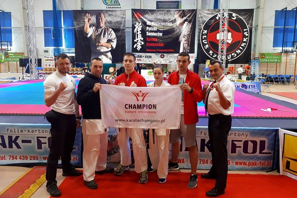 Mistrzostwa Polski Seniorów Karate Kyokushin w Limanowej